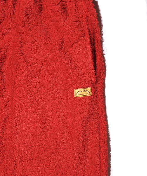 NATAL DESIGN(ネイタルデザイン)の「【ネイタルデザイン】PILE PANTS / パイルパンツ(その他パンツ・メンズ・グリーン/ネイビー/レッド・SMALL/MEDIUM/LARGE)」の4枚目の写真