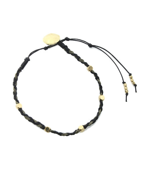 AMERICAN RAG CIE(アメリカンラグシー)の「101-AFX-ARB-21(アンクレット・メンズ・グレー系その他/カーキ/レッド系その他・FREE)」の3枚目の写真