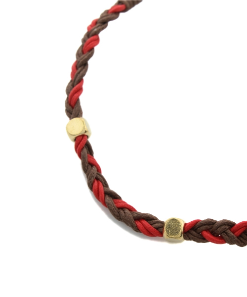 AMERICAN RAG CIE(アメリカンラグシー)の「101-AFX-ARB-21(アンクレット・メンズ・グレー系その他/カーキ/レッド系その他・FREE)」の4枚目の写真