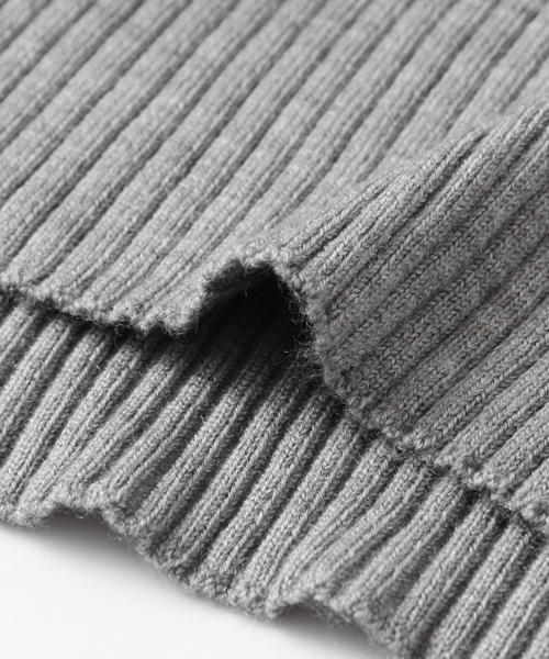 URBAN RESEARCH（アーバンリサーチ）の「ウォッシャブルリブハイネックニット（ニット/セーター・レディース・ブラック/パープル/ブラウン/グレー/オフホワイト・FREE）」の20枚目の写真
