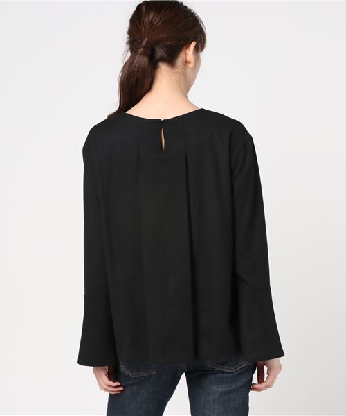 FLUID（フルイド）の「FLUID（フルイド） シャツ（シャツ/ブラウス・レディース・ブラック/グレー・1/2）」の5枚目の写真