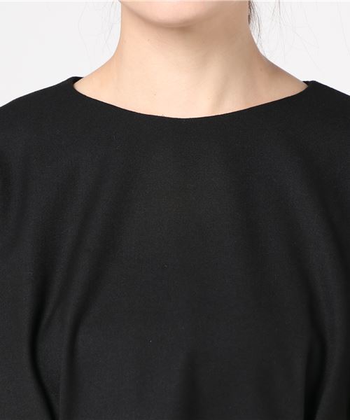 FLUID（フルイド）の「FLUID（フルイド） シャツ（シャツ/ブラウス・レディース・ブラック/グレー・1/2）」の4枚目の写真