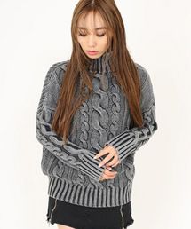 ENVYM | ボリュームネックＳ／Ｗ ＫＮＩＴ                     (ニット/セーター)