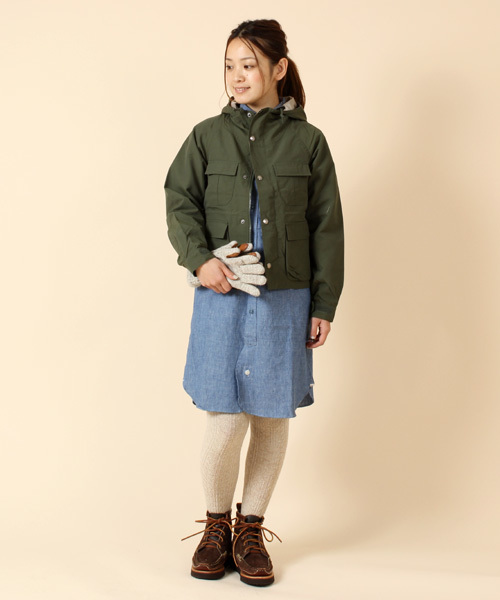 BEAMS BOY（ビームスボーイ）の「BEAMS BOY / マウンテンパーカ ***（ブルゾン・レディース・イエロー/オリーブ/ネイビー・ONE SIZE）」の6枚目の写真