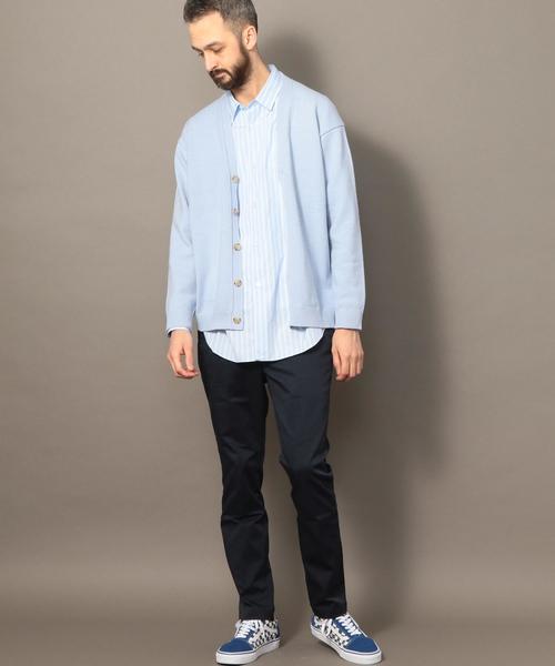 BEAUTY&YOUTH UNITED ARROWS（ビューティーアンドユースユナイテッドアローズ）の「BY ストレッチ ノープリーツ テーパード チノパンツ ◆（チノパンツ・メンズ・ベージュ/ネイビー/ダークグレー・X-LARGE/LARGE/SMALL/MEDIUM）」の21枚目の写真