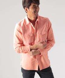 BAYFLOW | BAYFLOW/カットツイル硫化ウエスタンシャツ 18SS(シャツ/ブラウス)