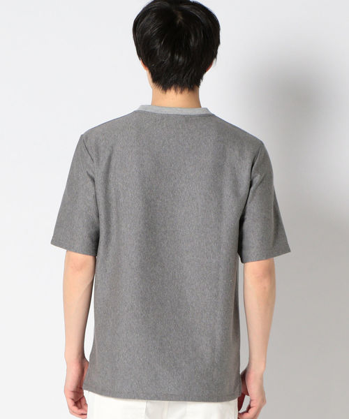 SHIPS(シップス)の「SU: バックボーダービッグTシャツ(Tシャツ/カットソー・メンズ・チャコールグレー/ベージュ/ネイビー・SMALL/X-LARGE/LARGE/MEDIUM)」の5枚目の写真
