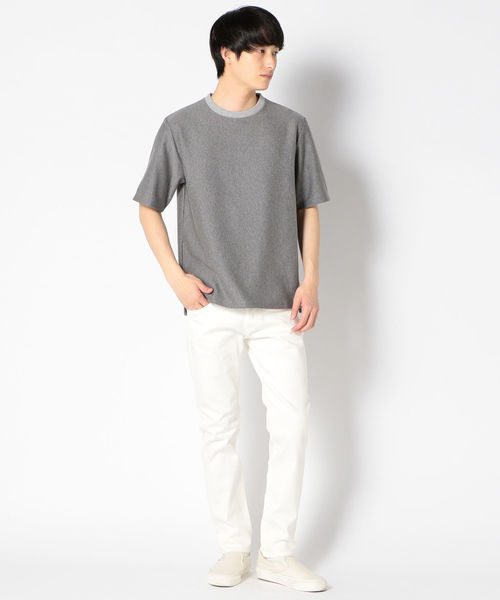 SHIPS(シップス)の「SU: バックボーダービッグTシャツ(Tシャツ/カットソー・メンズ・チャコールグレー/ベージュ/ネイビー・SMALL/X-LARGE/LARGE/MEDIUM)」の6枚目の写真