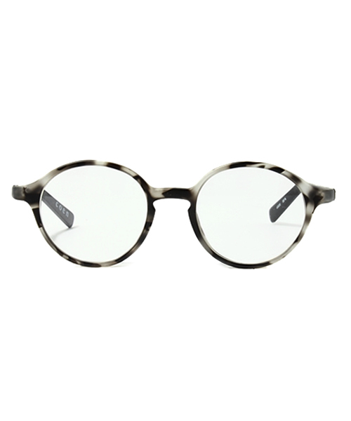 coen（コーエン）の「ボストン Clear Lens メガネ（メガネ・メンズ・グレー・フリー）」の2枚目の写真