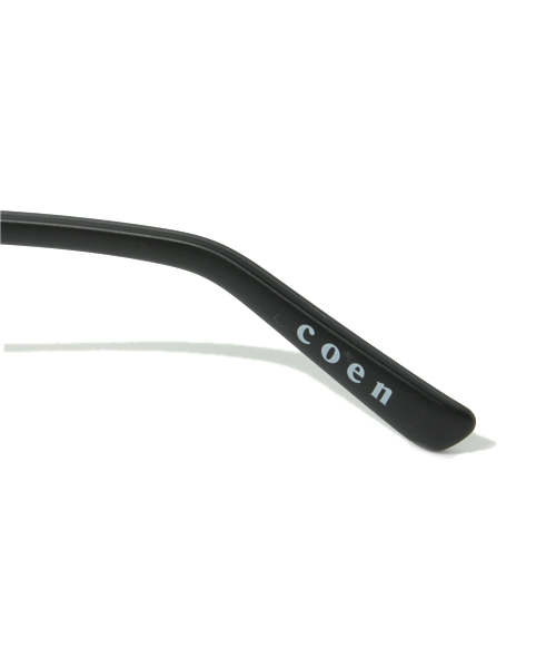 coen（コーエン）の「ボストン Clear Lens メガネ（メガネ・メンズ・グレー・フリー）」の8枚目の写真