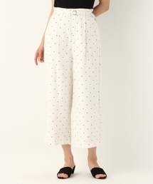 A part by | L/Rドットクロップドパンツ　795909(その他パンツ)