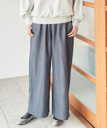 ・バックポケット付ワイドパンツ