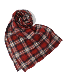 SHIPS | マウントレーニア×InRed×SHIPS: チェック ストール(ストール/ショール)