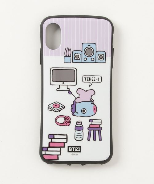 BT21 公式 iPhone XS MAX 耐衝撃 バンパー ケース（スマホケース