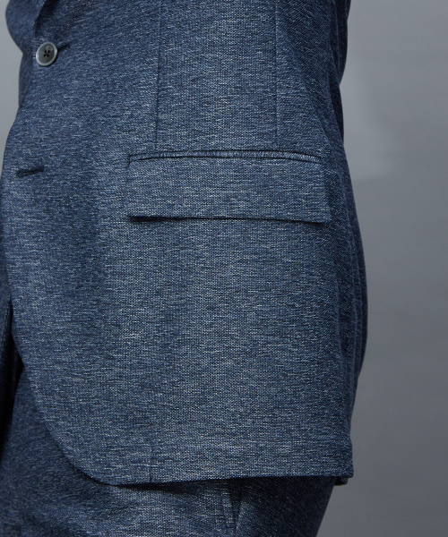 RECENCY OF MINE(リーセンシー オブ マイン)の「【Recency of Mine/セットアップ対応】カラミストレッチジャケット(テーラードジャケット・メンズ・ベージュ/グレー/ネイビー/ブルー系その他・44/46/48/50)」の11枚目の写真