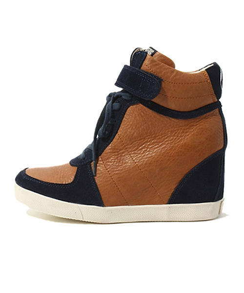 HYSTERIC GLAMOUR（ヒステリックグラマー）の「MAKE ME SMILE インヒールスニーカー（スニーカー・レディース・ベージュ系その他/ブラウン/ブラック/ブラック系その他・23cm/24cm/25cm）」の5枚目の写真