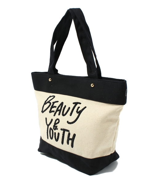 BEAUTY&YOUTH UNITED ARROWS（ビューティーアンドユースユナイテッドアローズ）の「BYBC B&Yロゴトートバッグ 2 ◆（トートバッグ・レディース・ブラック・フリー）」の2枚目の写真
