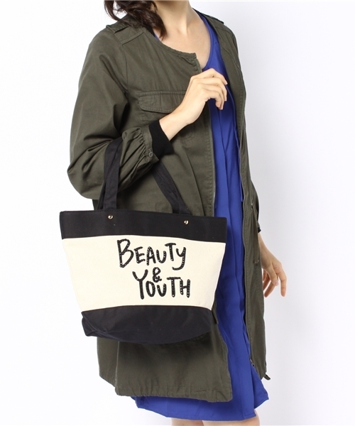BEAUTY&YOUTH UNITED ARROWS（ビューティーアンドユースユナイテッドアローズ）の「BYBC B&Yロゴトートバッグ 2 ◆（トートバッグ・レディース・ブラック・フリー）」の7枚目の写真