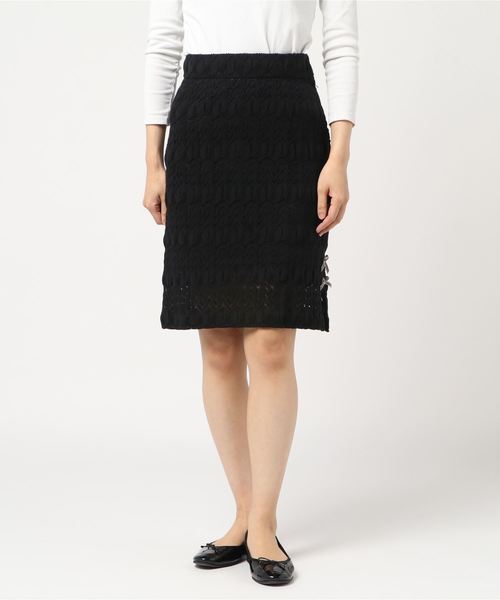 PINKHOUSE CHELSEA（ピンクハウスチェルシー）の「バルファスレーススカート（スカート・レディース・ホワイト/ブラック/ベージュ・SMALL/MEDIUM）」の7枚目の写真