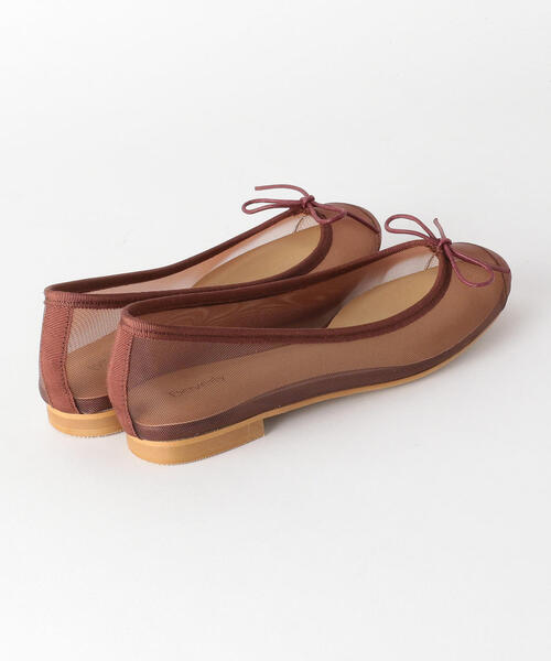 BEAUTY&YOUTH UNITED ARROWS（ビューティーアンドユースユナイテッドアローズ）の「＜BEVERLY＞メッシュバレーシューズ о（バレエシューズ・レディース・ダークブラウン/ブラック・36/37/38/39）」の6枚目の写真