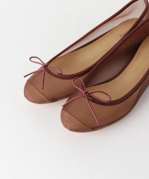 BEAUTY&YOUTH UNITED ARROWS（ビューティーアンドユースユナイテッドアローズ）の「＜BEVERLY＞メッシュバレーシューズ о（バレエシューズ・レディース・ダークブラウン/ブラック・36/37/38/39）」の7枚目の写真