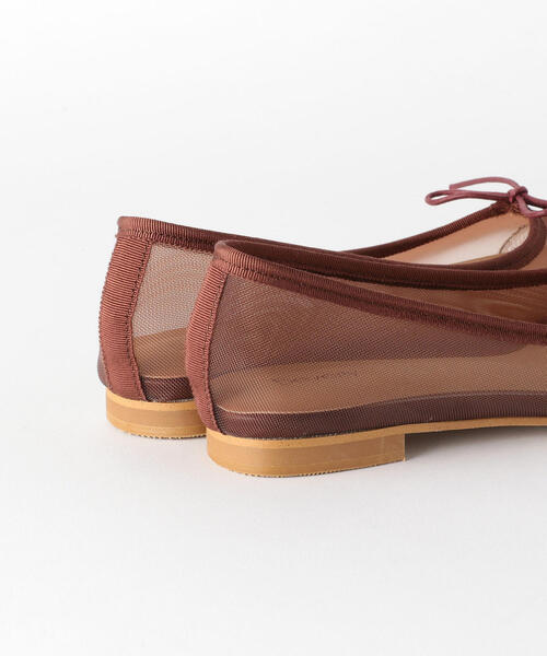 BEAUTY&YOUTH UNITED ARROWS（ビューティーアンドユースユナイテッドアローズ）の「＜BEVERLY＞メッシュバレーシューズ о（バレエシューズ・レディース・ダークブラウン/ブラック・36/37/38/39）」の8枚目の写真