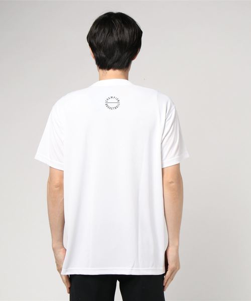 Champion(チャンピオン)の「【Champion/チャンピオン】メンズ E-MOTION プラクティスTシャツ(Tシャツ/カットソー・メンズ・ライム/ネイビー/ブラック/グレー/ホワイト・MEDIUM/LARGE)」の10枚目の写真