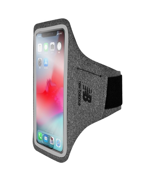 NEW BALANCE（ニューバランス）の「new balance アームバンド スポーツ ランニング グッズ ポーチ スマートフォン（スポーツグッズ・メンズ・ブラック/グレー・ONE SIZE）」の15枚目の写真