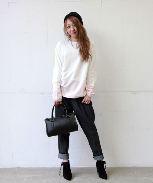 MIDWEST（ミッドウエスト）の「TOGA PULLA スウェードレースアップブーツ（ブーツ・レディース・ブラック・37/36/38）」の9枚目の写真