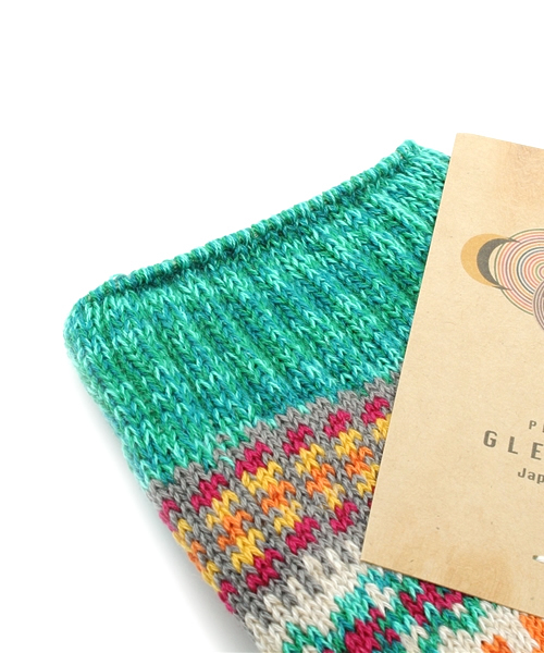 BEAMS（ビームス）の「CHUP / LITIR SOX（ソックス/靴下・メンズ・オレンジ/グリーン/パープル・ONE SIZE）」の4枚目の写真