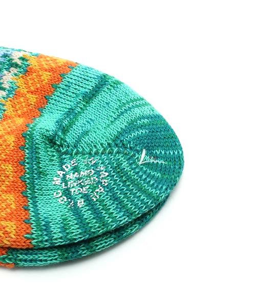 BEAMS（ビームス）の「CHUP / LITIR SOX（ソックス/靴下・メンズ・オレンジ/グリーン/パープル・ONE SIZE）」の5枚目の写真