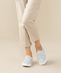 ROSE BUD | LR-14103 TWEED SLIPON SNEAKER(スニーカー)