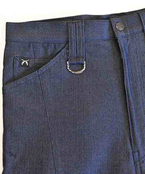 roarguns（ロアーガンズ）の「DENIM PRINT JERSEY SAROUEL PANTS（その他パンツ・メンズ・ブラック/ブルー・1/2/3）」の9枚目の写真