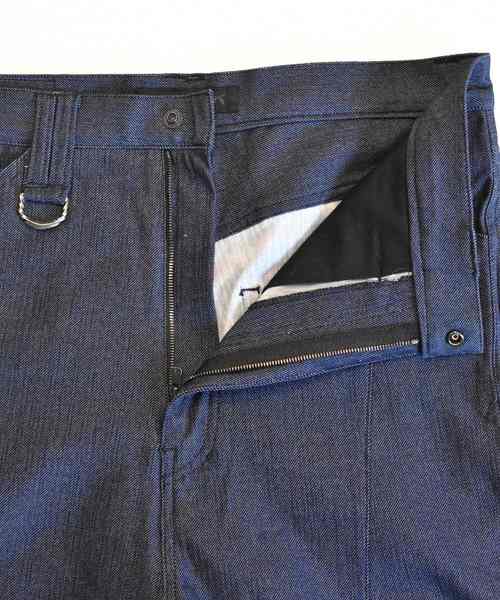 roarguns（ロアーガンズ）の「DENIM PRINT JERSEY SAROUEL PANTS（その他パンツ・メンズ・ブラック/ブルー・1/2/3）」の3枚目の写真