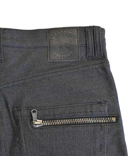 roarguns（ロアーガンズ）の「DENIM PRINT JERSEY SAROUEL PANTS（その他パンツ・メンズ・ブラック/ブルー・1/2/3）」の14枚目の写真