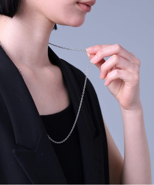 LION HEART(ライオンハート)の「【限定展開】“LH-1”スレンダリーチェーンネックレス/サージカルステンレス(金属アレルギー対応)【LION HEART / ライオンハート】(ネックレス・メンズ・ブラック系その他/シルバー系その他/シルバー系その他2/ブラック系その他2/シルバー系その他3/ブラック系その他3/ブラック系その他4/シルバー系その他4/シルバー系その他5・55cm/65cm)」の16枚目の写真