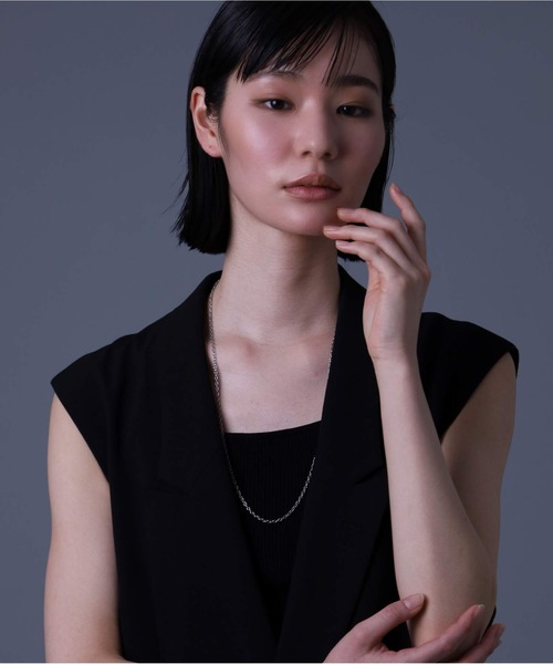 LION HEART(ライオンハート)の「【限定展開】“LH-1”スレンダリーチェーンネックレス/サージカルステンレス(金属アレルギー対応)【LION HEART / ライオンハート】(ネックレス・メンズ・ブラック系その他/シルバー系その他/シルバー系その他2/ブラック系その他2/シルバー系その他3/ブラック系その他3/ブラック系その他4/シルバー系その他4/シルバー系その他5・55cm/65cm)」の14枚目の写真