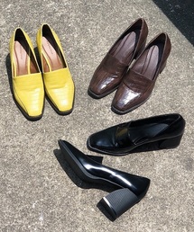 PAGEBOY | クロコスクエアパンプス(パンプス)