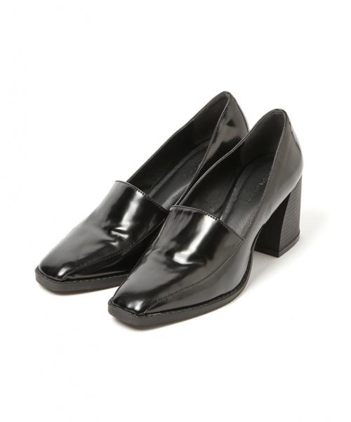 PAGEBOY(ページボーイ)の「クロコスクエアパンプス(パンプス・レディース・ブラック/ダークブラウン/マスタード・MEDIUM/LARGE)」の7枚目の写真