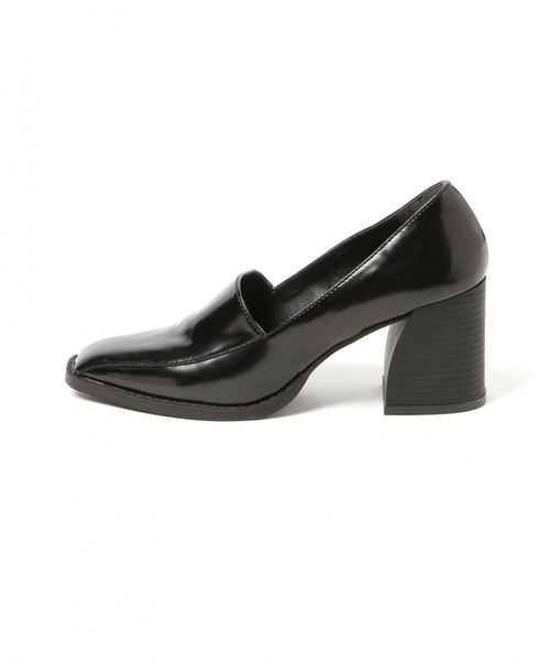 PAGEBOY(ページボーイ)の「クロコスクエアパンプス(パンプス・レディース・ブラック/ダークブラウン/マスタード・MEDIUM/LARGE)」の10枚目の写真