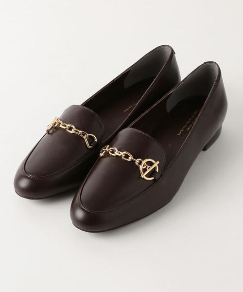 green label relaxing（グリーンレーベルリラクシング）の「★FM リングチェーンモカ フラットシューズ(2cmヒール)（ローファー・レディース・ダークブラウン/その他1/ブラック・24.5cm/25cm/23cm/22.5cm/24cm/23.5cm/22cm）」の10枚目の写真