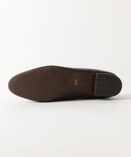 green label relaxing（グリーンレーベルリラクシング）の「★FM リングチェーンモカ フラットシューズ(2cmヒール)（ローファー・レディース・ダークブラウン/その他1/ブラック・24.5cm/25cm/23cm/22.5cm/24cm/23.5cm/22cm）」の8枚目の写真