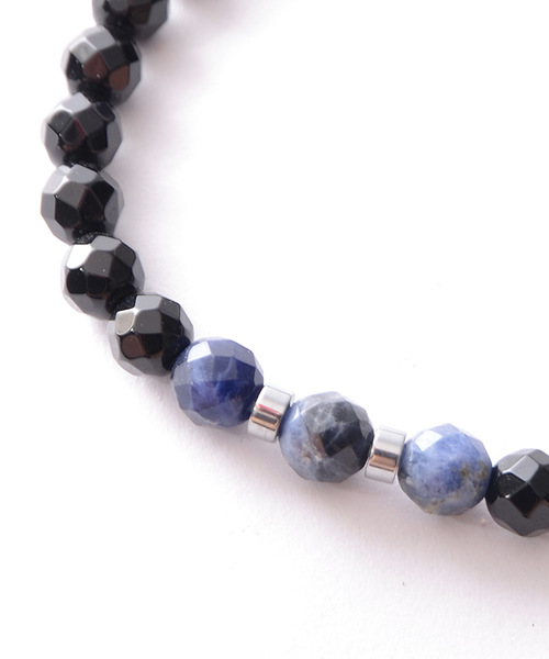 JOKER（ジョーカー）の「6㎜コンビネーションオニキスブレスレット（ブレスレット・メンズ・ホワイト/その他/その他2/その他3・FREE）」の10枚目の写真