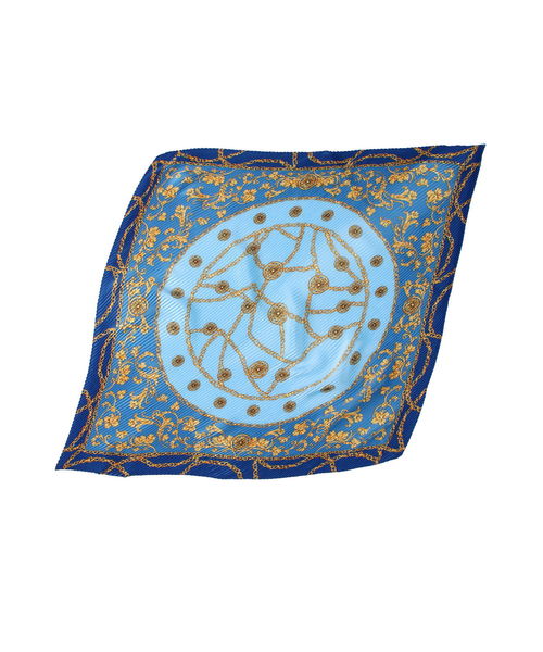 NARACAMICIE(ナラカミーチェ)の「プリーツスカーフ(ストール/ショール・レディース・グレー/レッド/ブルー・FREE)」の6枚目の写真