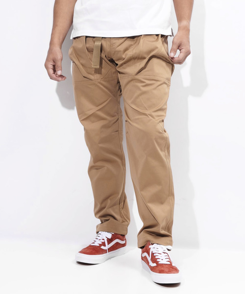 JACK & MARIE（ジャックアンドマリー）の「ABU GARCIA / LURE BOX PANTS パンツ（カーゴパンツ・メンズ・ブラック/ベージュ・S/M/L）」の2枚目の写真