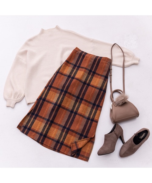 fifth（フィフス）の「プチハイドルマンふんわりニット（ニット/セーター・レディース・グレー/ベージュ/アイボリー・MEDIUM）」の13枚目の写真