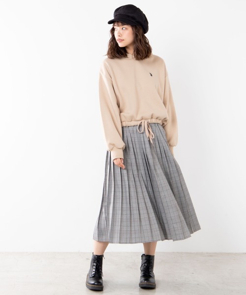 U.S. POLO ASSN.(ユーエスポロアッスン)の「∴WEGO/U.S. POLO ASSN.別注ドロストパーカー(パーカー・レディース・アイボリー/ネイビー/グリーン/ベージュ・FREE)」の19枚目の写真