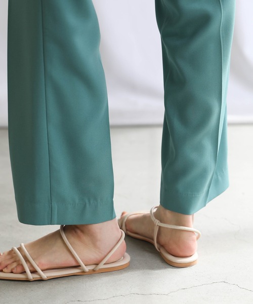 select MOCA（セレクトモカ）の「ループスフラットサンダル（サンダル・レディース・ブラック/アイボリー/キャメル・SMALL/MEDIUM/LARGE）」の12枚目の写真