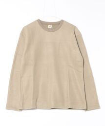 /ロングスリーブ クルーカットソー/