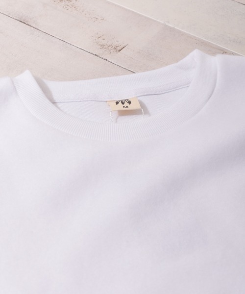 TRAP/U （トラップユー）の「/ロングスリーブ クルーカットソー/（Tシャツ/カットソー・レディース・ホワイト/ブラック/ベージュ/カーキ・MEDIUM/LARGE）」の16枚目の写真